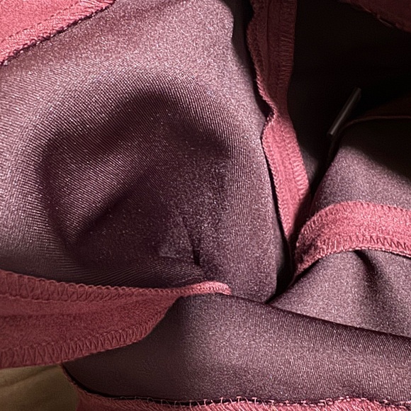 Calvin Klein | Burgundy Suede Tulip Sleeve Dress - Picture 8 of 8